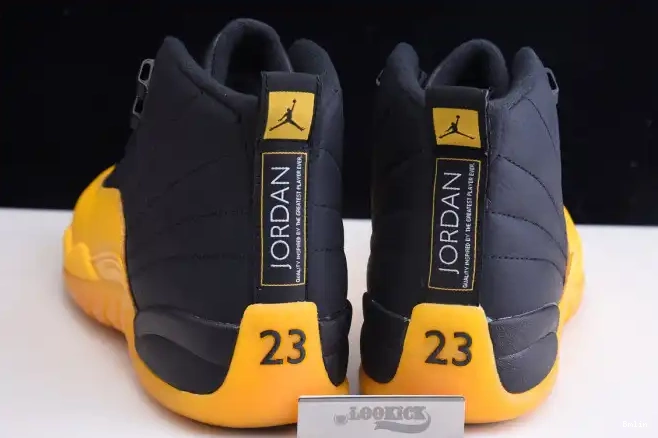 Bmlin Shoes 130690-070 University Retro Black Jordan Air 12 Gold 0508